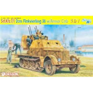 1/35 САУ 1/35 Sd.Kfz.7/1 2cm Flakvierling 38 w/Armor Cab