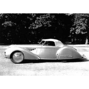 1/43 Delahaye 145 V12 Franay Cabriolet 48772-3 1937 закрытый