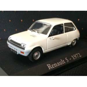 1/43 Renault 5 1972 White (белый)