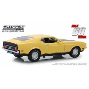 1/18 Ford Mustang Mach 1 Eleanor 1973 (из к/ф Угнать за 60 секунд) желтый