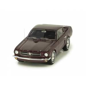 1/43 Ford Mustang Fastback Shorty 1964 красный металлик