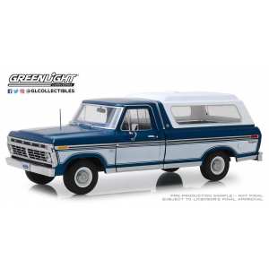 1/18 Ford F-100 Bodyside Accent Panel and Deluxe Box Cover 1975 синий