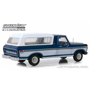 1/18 Ford F-100 Bodyside Accent Panel and Deluxe Box Cover 1975 синий