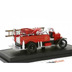 1/50 Ford Model T Detroit Fire Truck Пожарная Детройта