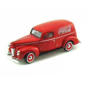 1/24 Ford Delivery Van 1940 Coca-Cola красный