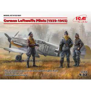 1/32 German Luftwaffe Pilots (1939-1945) (3 figures)