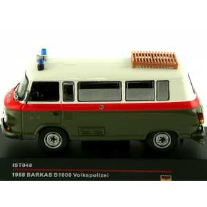 1/43 Barkas B1000 Volkspolizei Red and Green