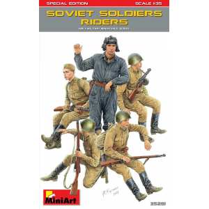 1/35 Фигуры SOVIET SOLDIERS RIDERS SPECIAL EDITION
