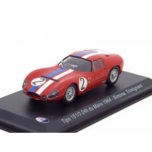 1/43 MASERATI Tipo 151/3 2 24h Le Mans A.Simon/M.Trintignant 1964