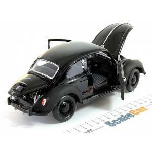 1/18 Volkswagen Beetle 1967 Black Bandit Collection черный