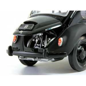 1/18 Volkswagen Beetle 1967 Black Bandit Collection черный