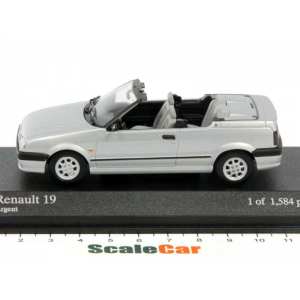 1/43 Renault 19 CABRIOLET 1992 SILVER
