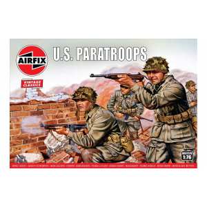 1/76 Набор солдатиков WWII US Paratroops