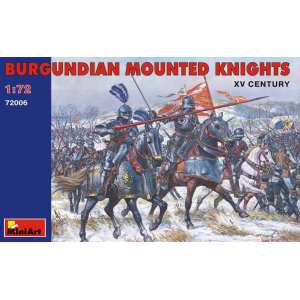 1/72 BURGUNDIAN MOUNTED KNIGHTS XV CENTURY