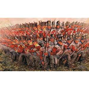 1/72 Солдатики Британская пехота, 1815год, Наполеоновские войны