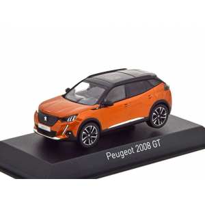 1/43 Peugeot 2008 GT 2020 оранжевый