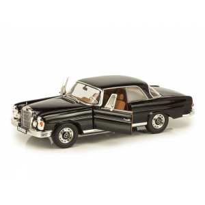 1/18 Mercedes-Benz 280SE Coupe W111 1969 черный