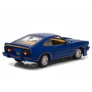 1/18 Ford Mustang II King Cobra 1978 синий с красным и золотым