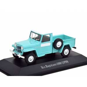 1/43 Willys Jeep IKA Baqueano 1000 Pick-Up 1959 синий с белым