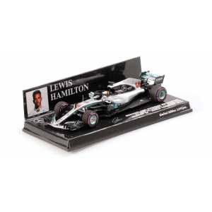 1/43 Mercedes AMG Petronas Formula One Team Lewis Hamilton Mexican GP World Champion 2018 Чемпион мира