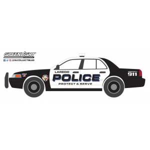 1/64 Ford Crown Victoria Police Interceptor Laredo Texas Police 2010 Полиция Техаса