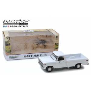 1/18 Ford F-100 пикап 1973 белый