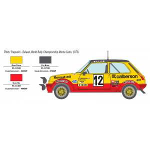 1/24 Renault R5 Alpine Rally