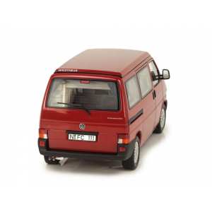 1/18 Volkswagen Multivan T4b Westfalia кэмпер с подъемной крышей красный