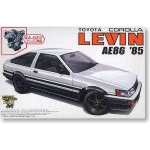 1/24 AE86 COROLLA LEVIN LATE VER. (WITH ENGINE) (TOYOTA)