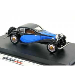 1/43 BUGATTI T 50 1933 - Blu/nero синий/черный