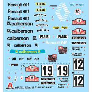 1/24 Renault R5 Alpine Rally