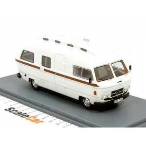 1/43 MERCEDES-BENZ L206D Orion II Camper (кемпер) 1974 белый