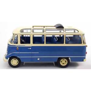 1/18 Mercedes-Benz O319 Bus 1960 синий с белым