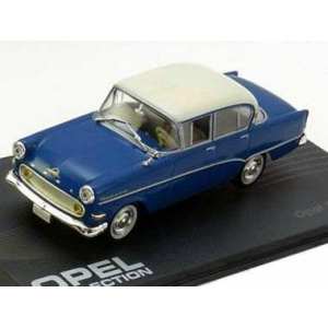 1/43 OPEL REKORD PI 4-doors 1957-1960 Blue/Crème