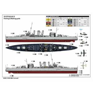 1/350 HMS Cornwall