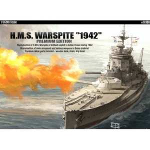 1/350 Дредноут HMS Warspite 1942 год