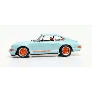 1/18 Singer Porsche 911 2014 голубой