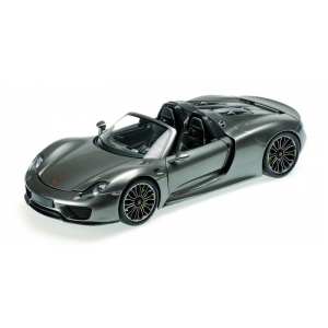 1/18 Porsche 918 Spyder 2013 серый мет