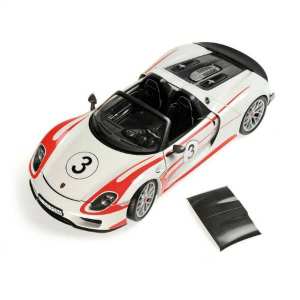 1/18 PORSCHE 918 SPYDER - 2013 - W/ WEISSACH PACKAGE SALZBURG