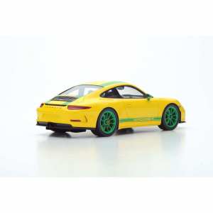 1/18 Porsche 911 R (991) 2016 желтый с зеленым