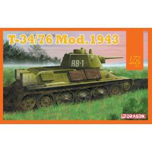1/72 Танк T-34/76 Mod.1943