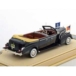 1/43 Cadillac Series 90 V16 Presidential Limousine Queen Mary 1938 черный