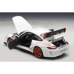 1/18 PORSCHE 911(997) GT3 RS 2010 белый/красный