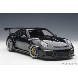 1/18 Porsche 911 (991) GT3 RS 2016 глянцевый черный