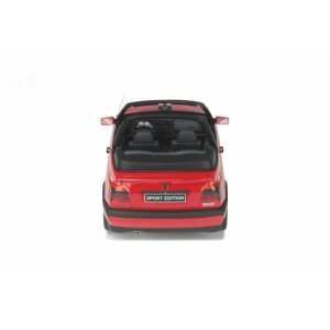 1/18 Volkswagen Golf 3 Cabriolet Sport Edition flash red красный