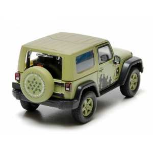 1/43 JEEP Wrangler 4х4 U.S.Army Limited Edition (Hard Top) 2012 светло-зеленый