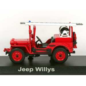 1/43 Jeep Willys пожарный 1951