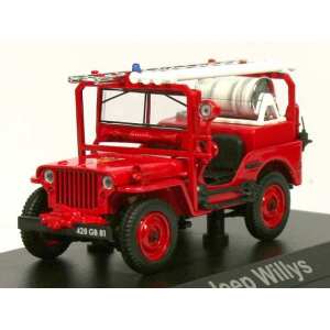 1/43 Jeep Willys пожарный 1951