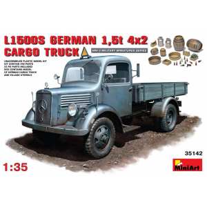 1/35 Автомобиль L1500S GERMAN 1,5t 4x2 CARGO TRUCK