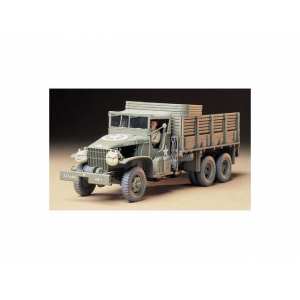 1/35 Американский 2,5-тонный трехосный грузовик 6x6 (2 варианта сборки) с фигурой водителя